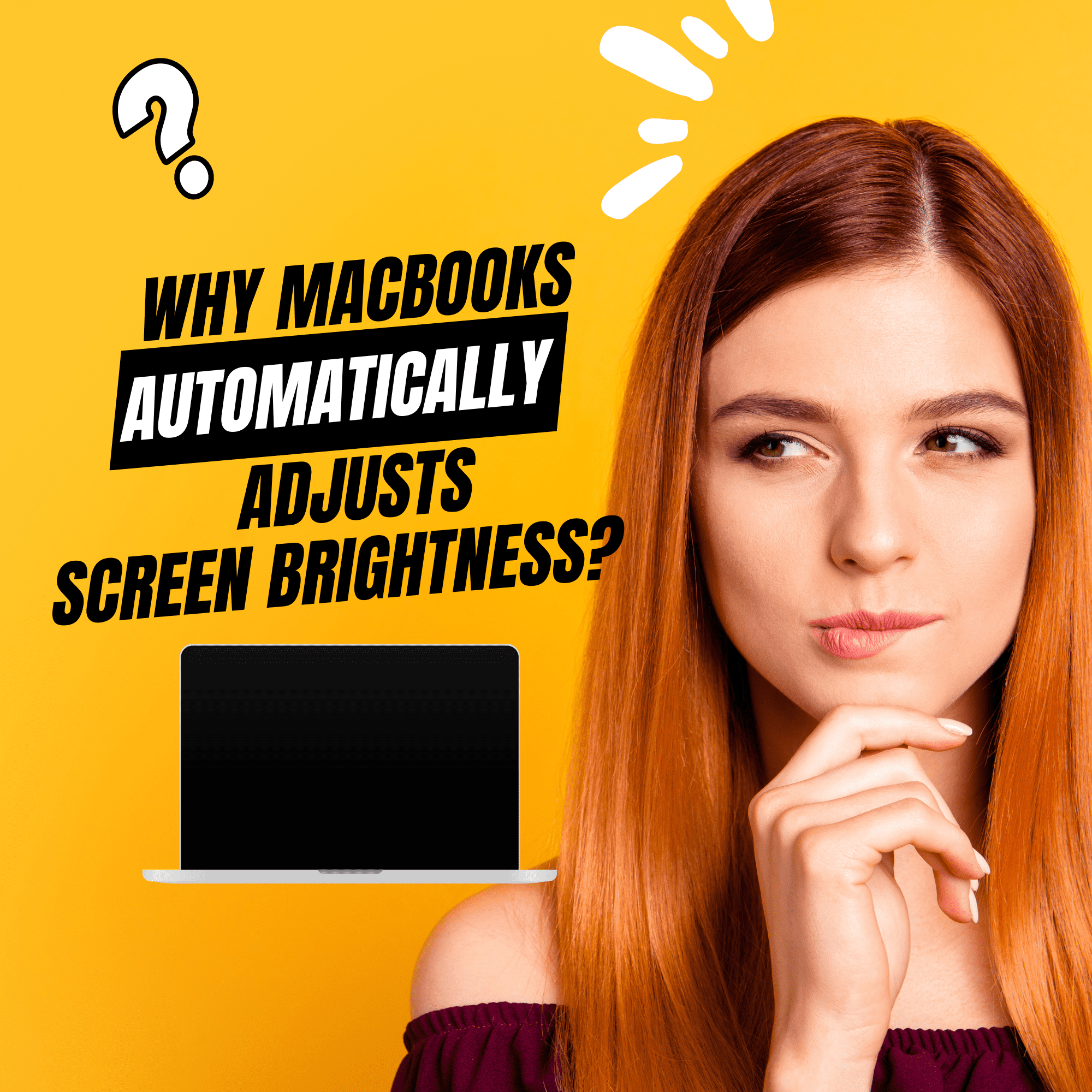 why macbook automatically adjusts screen brightness - how to fix it
