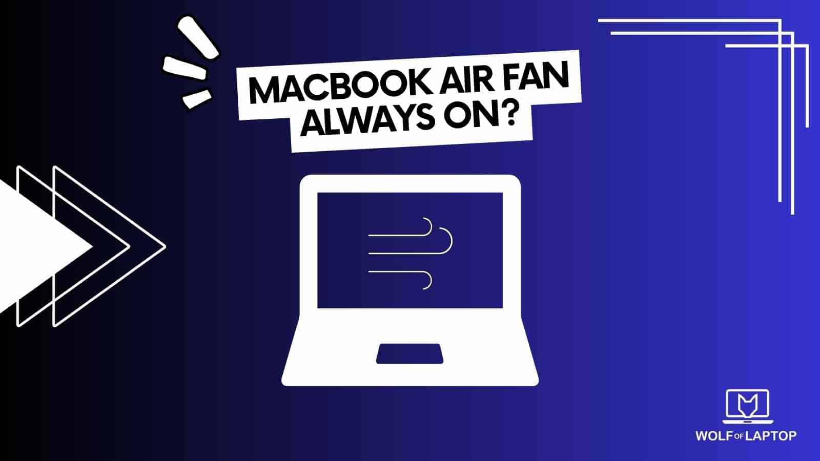 how to fix macbook air fan always on